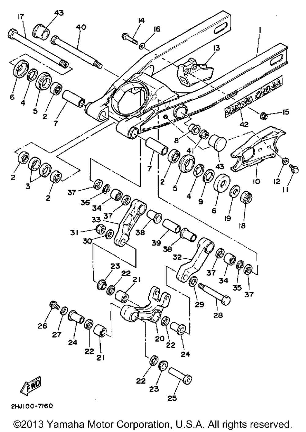 Swing arm