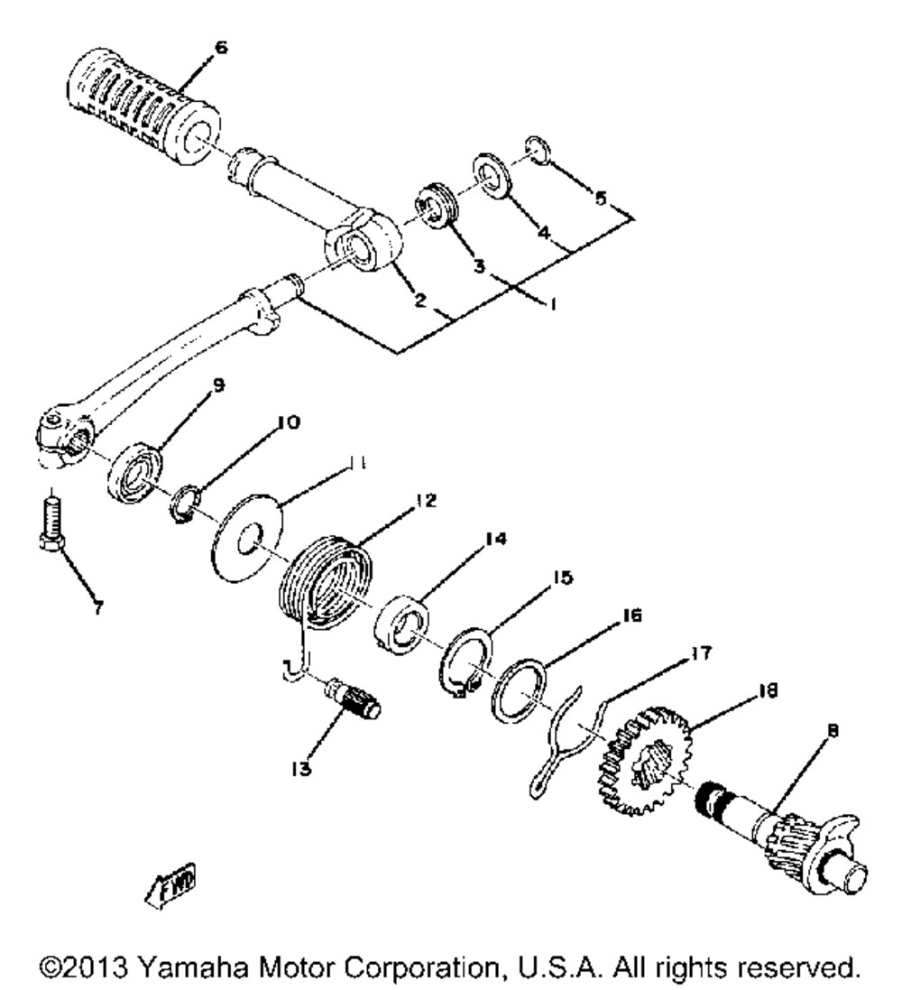 Kick - starter yz80 a - b - c