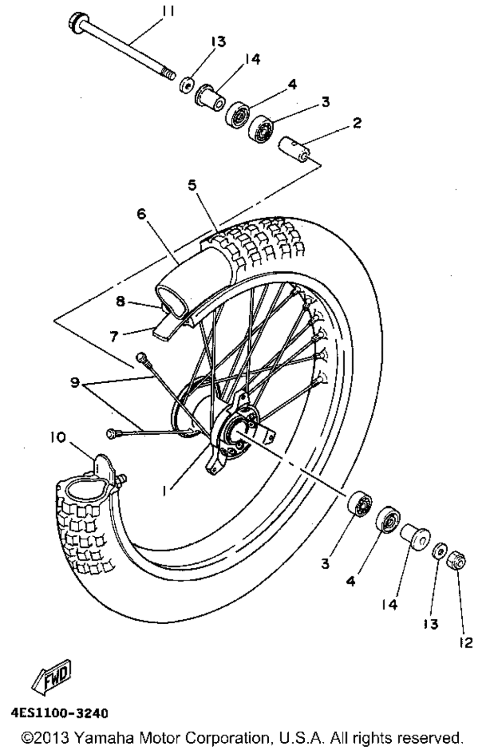 Front wheel