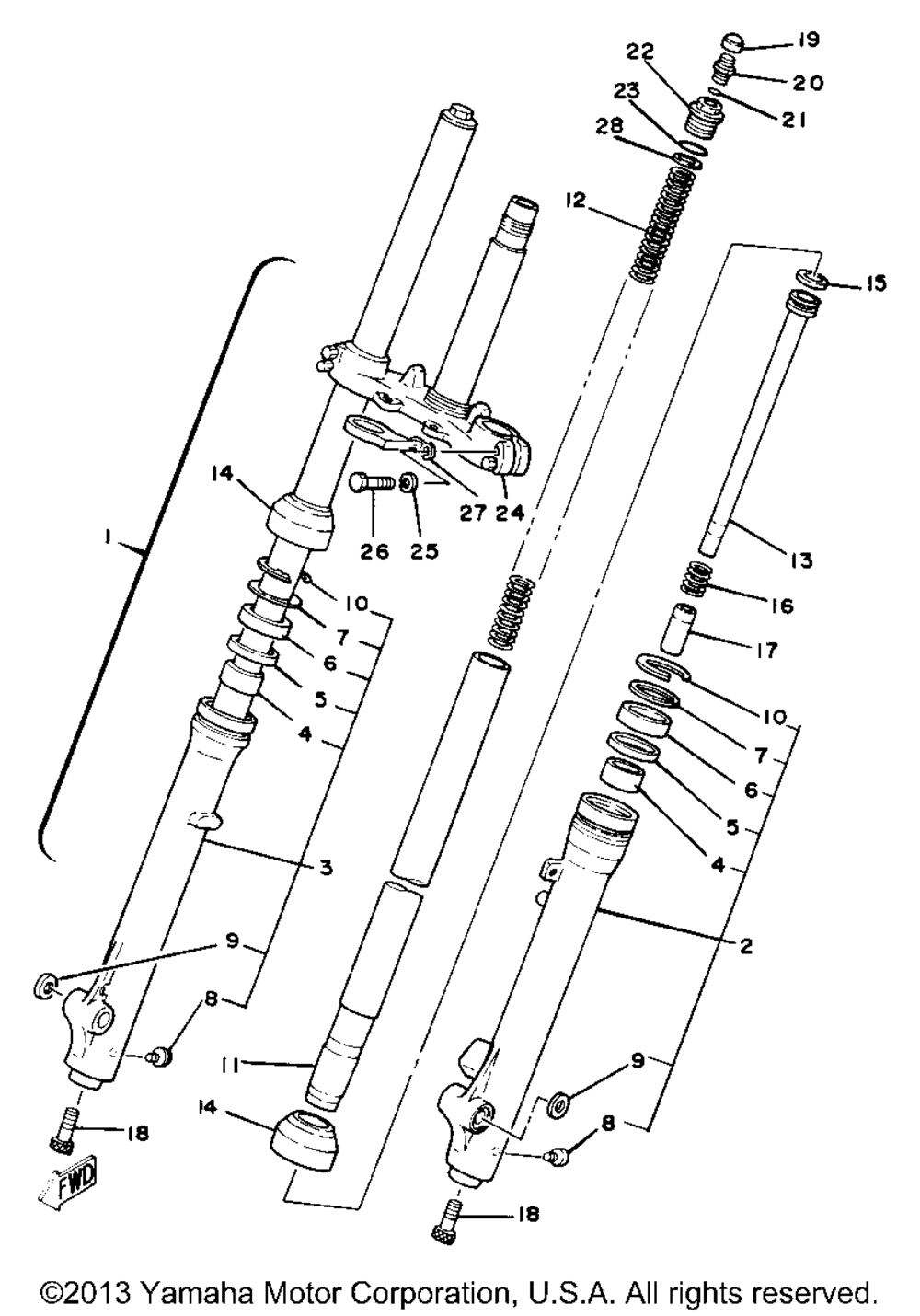 Front fork