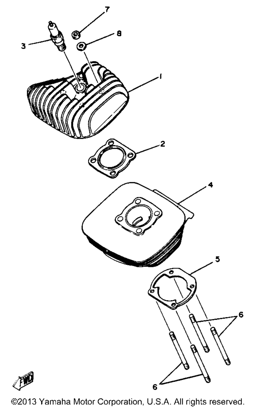 Cylinder yz80g