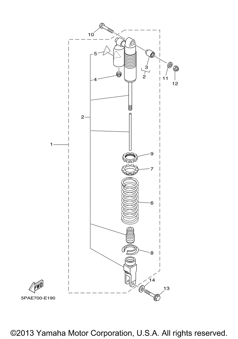 Rear suspension