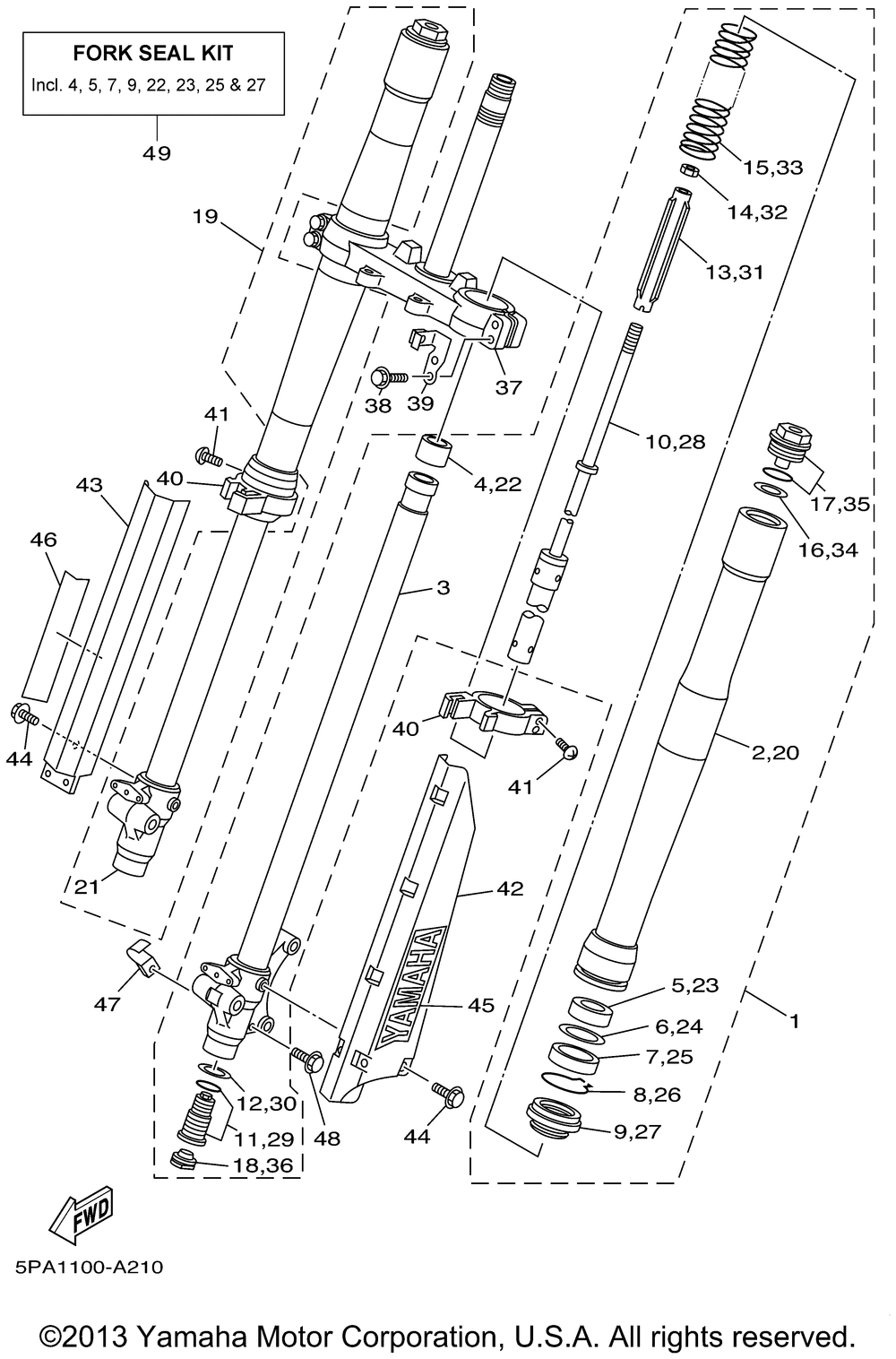 Front fork