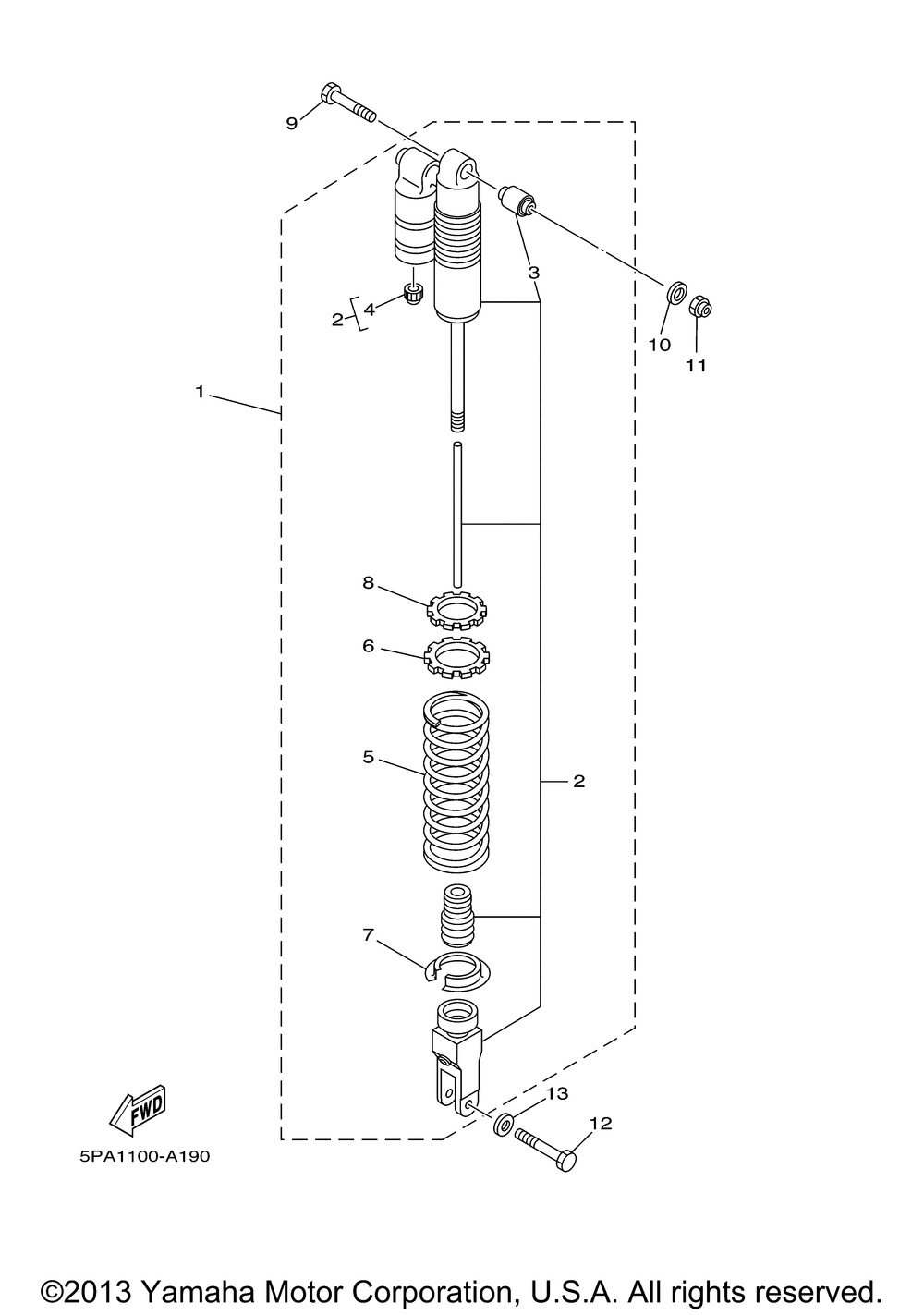 Rear suspension