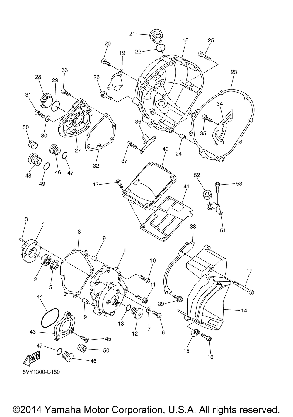 Crankcase cover 1