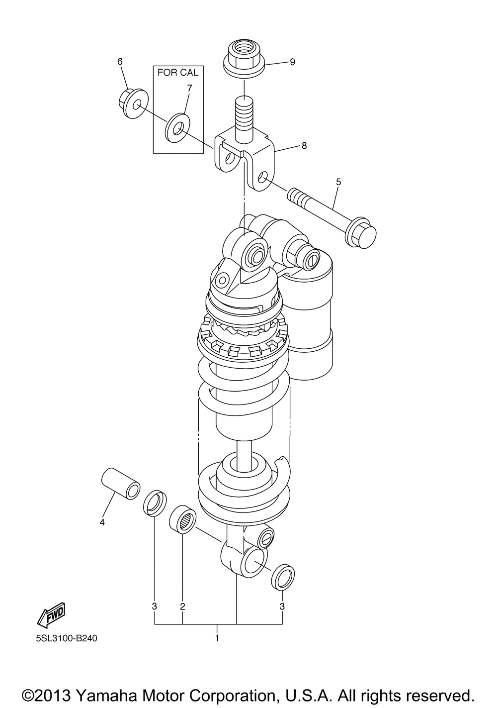 Rear suspension