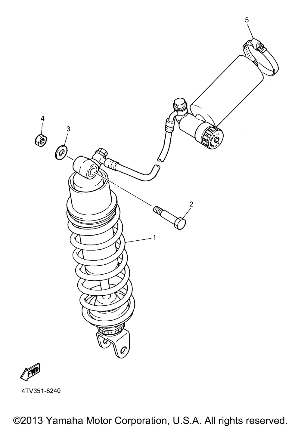 Rear suspension