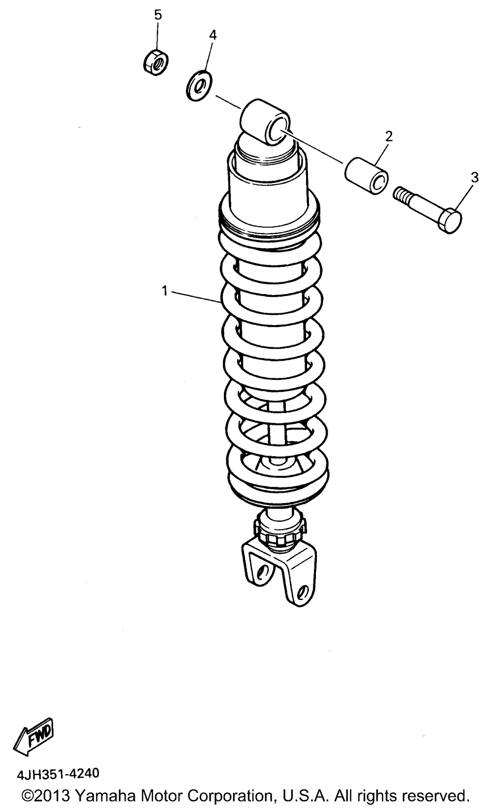 Rear suspension