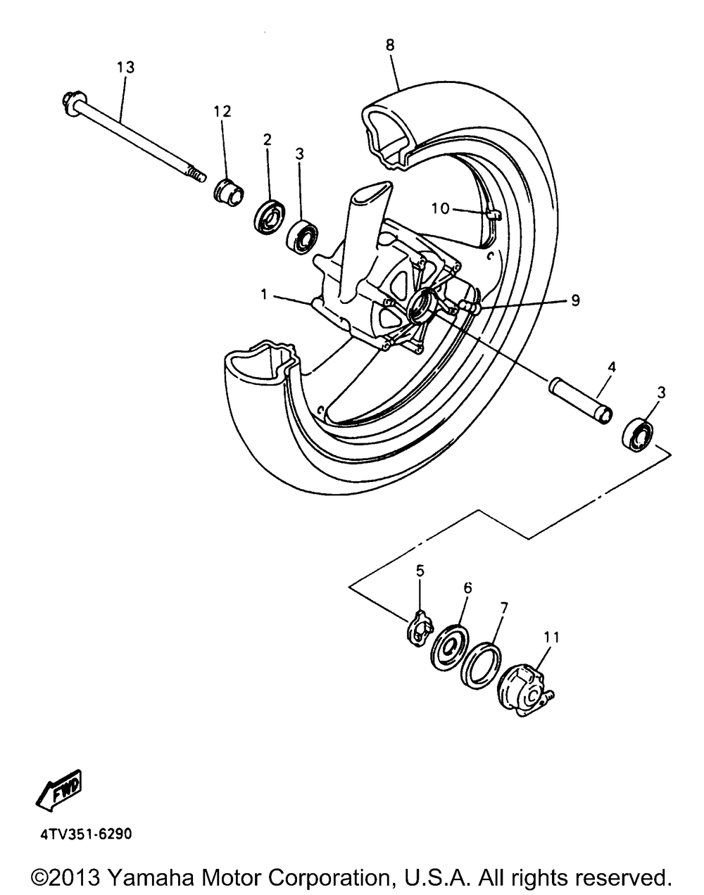 Front wheel