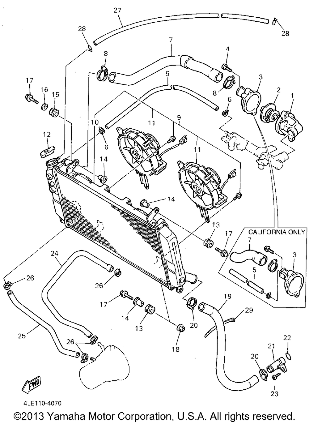 Radiator hose