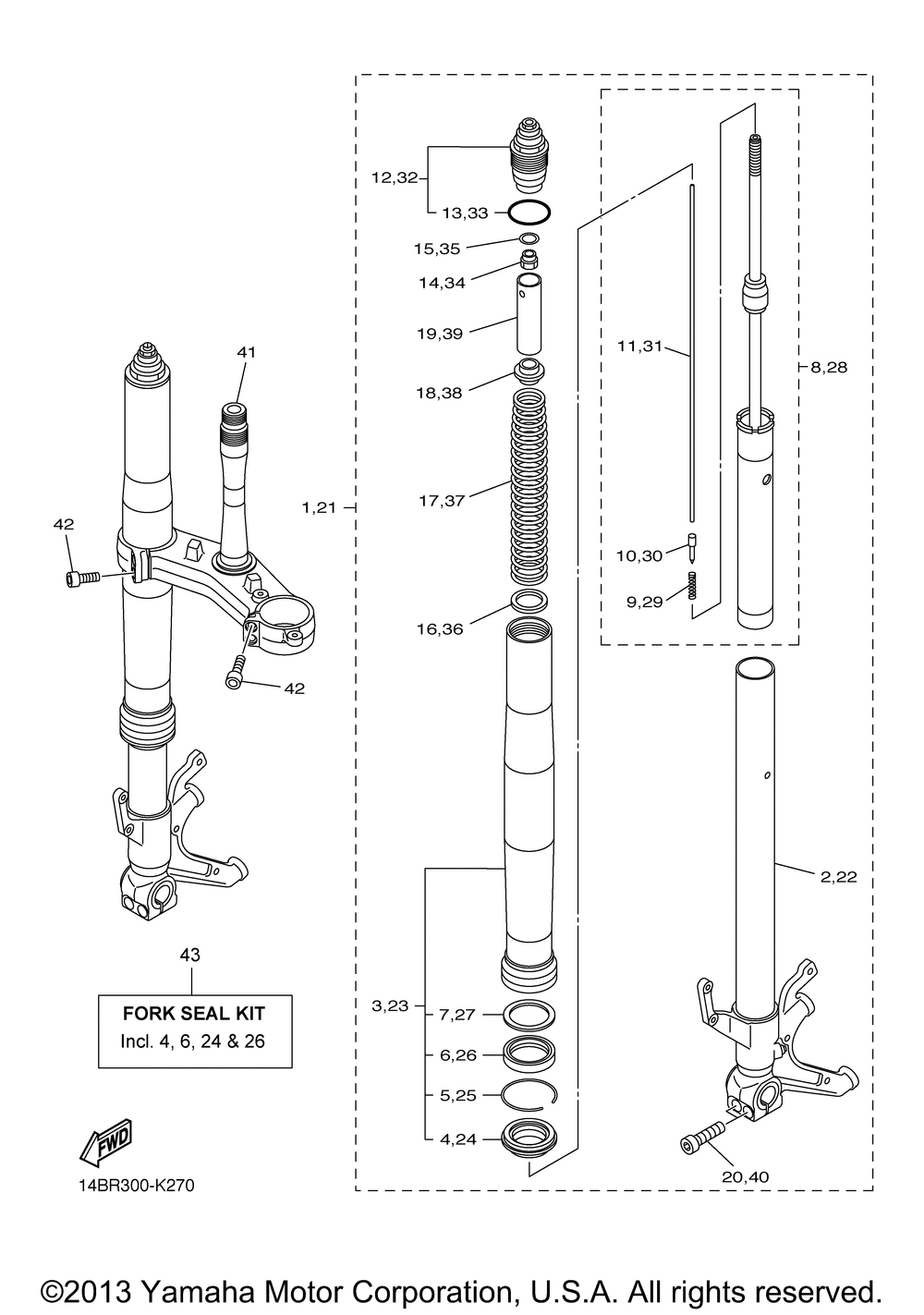 Front fork