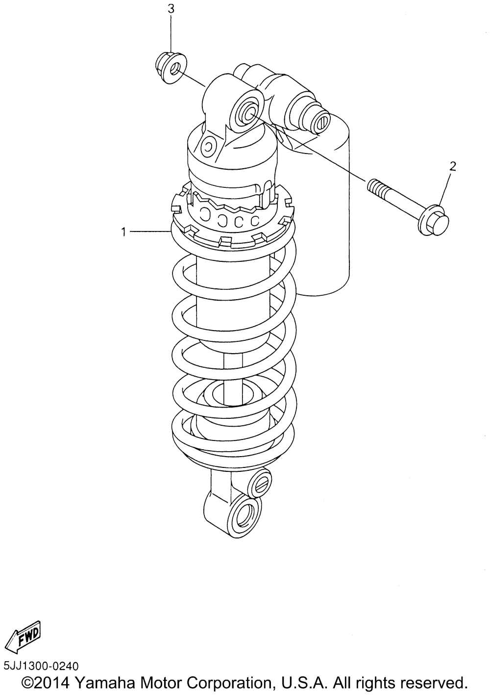 Rear suspension