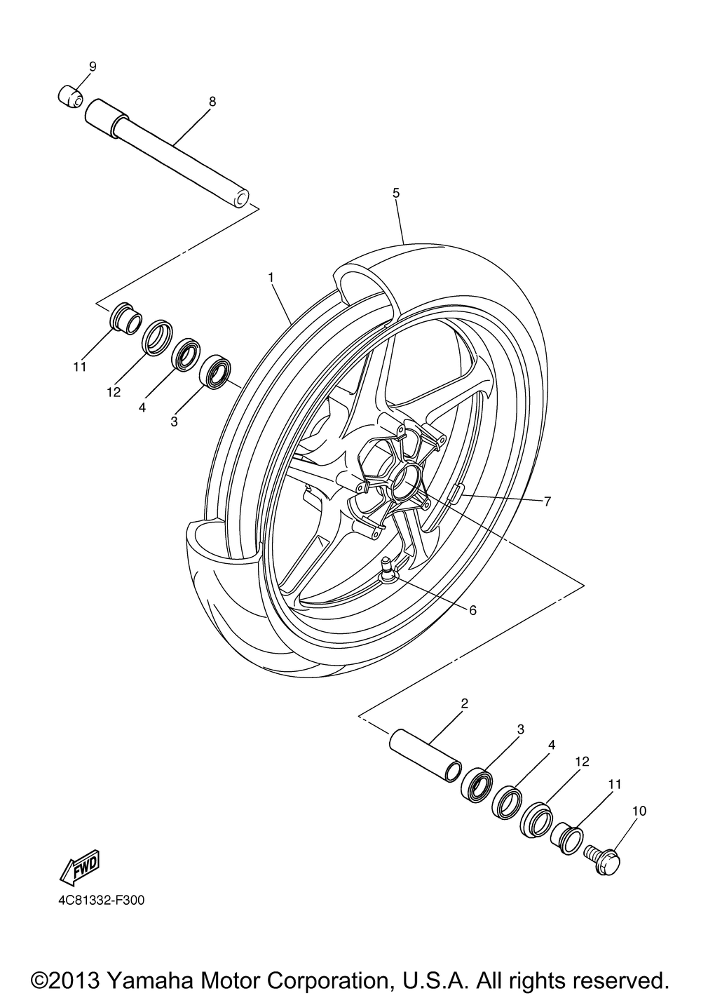 Front wheel