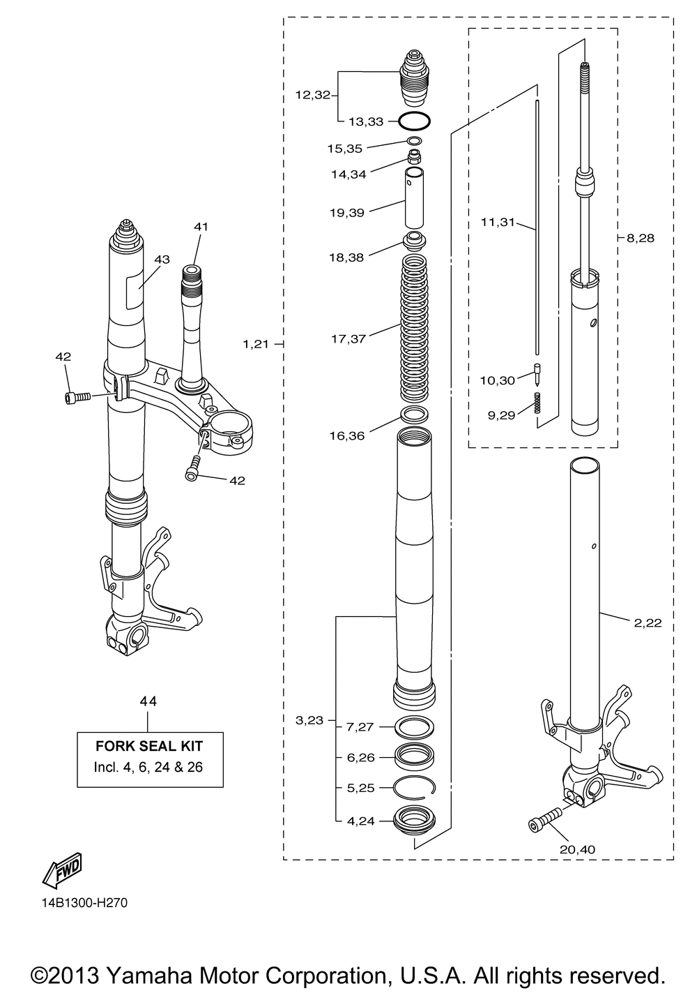 Front fork