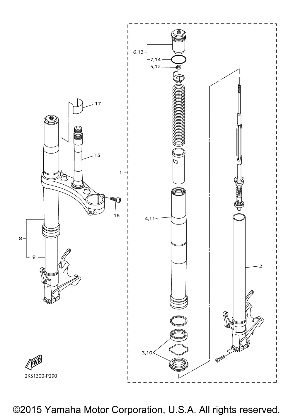 Front fork