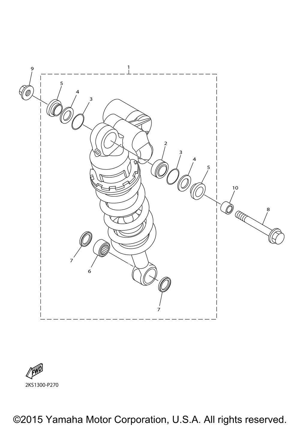 Rear suspension