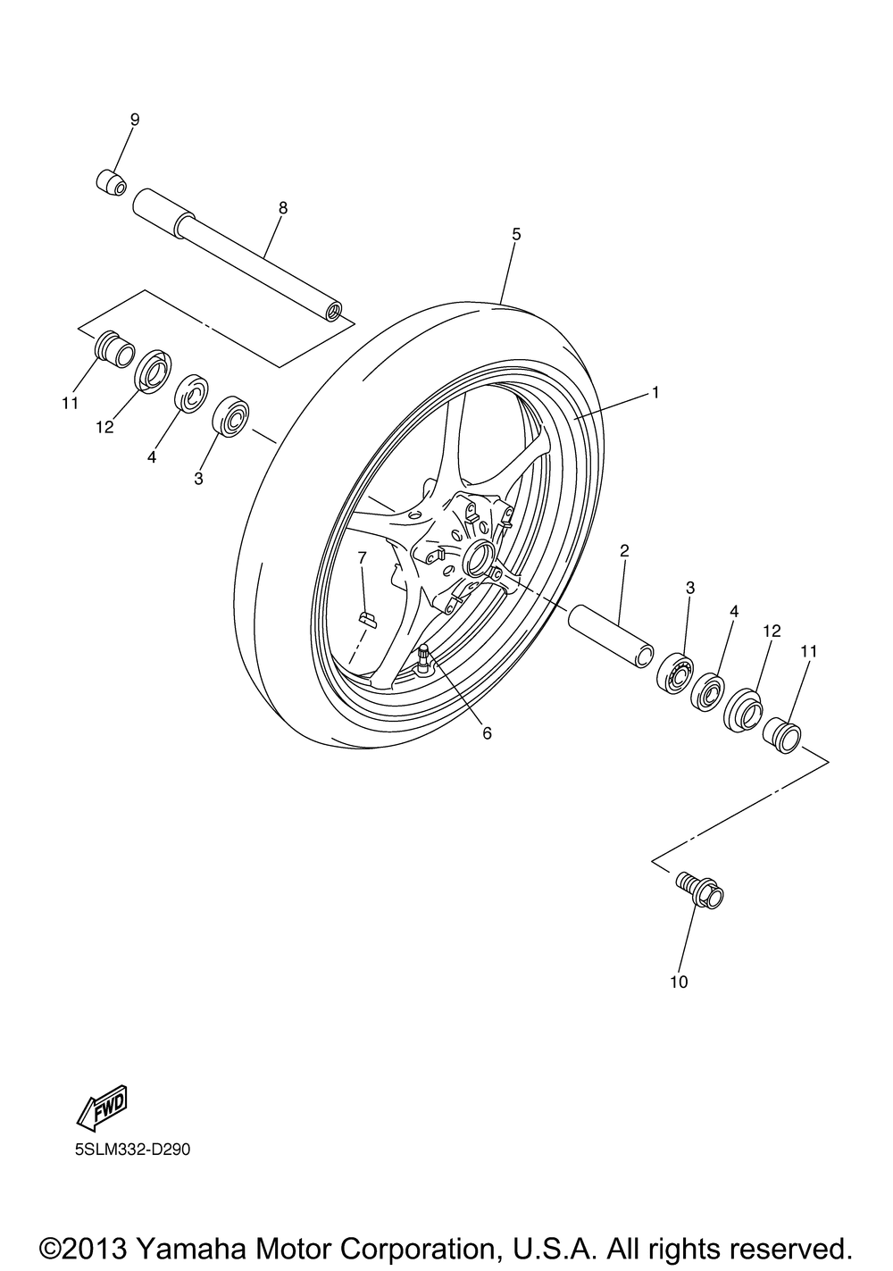 Front wheel