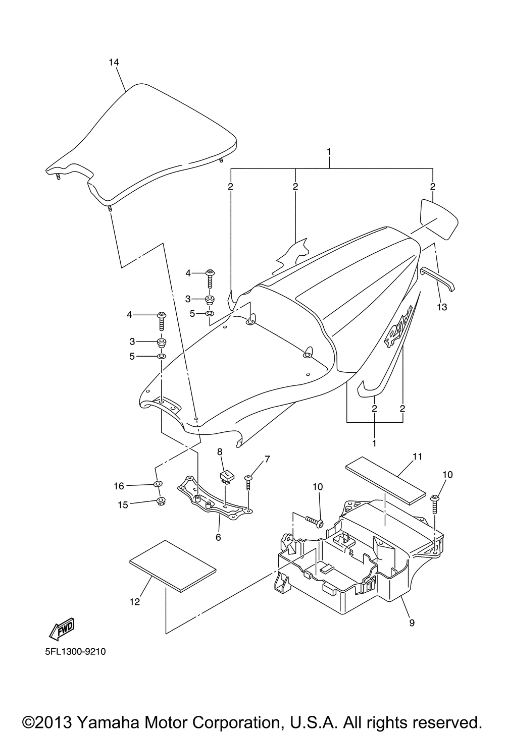 Side cover seat