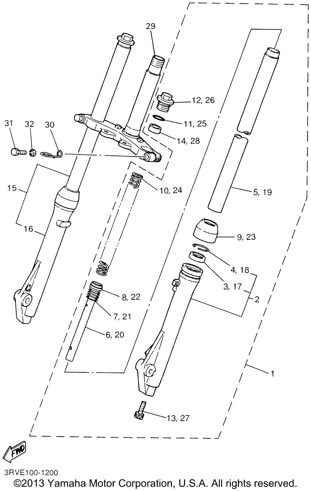 Front fork