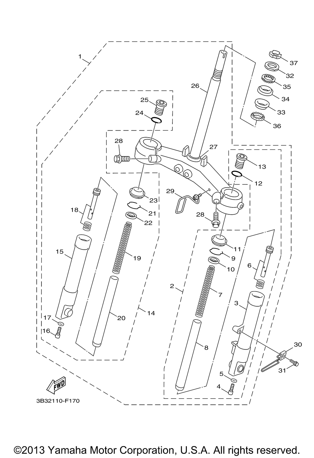 Front fork