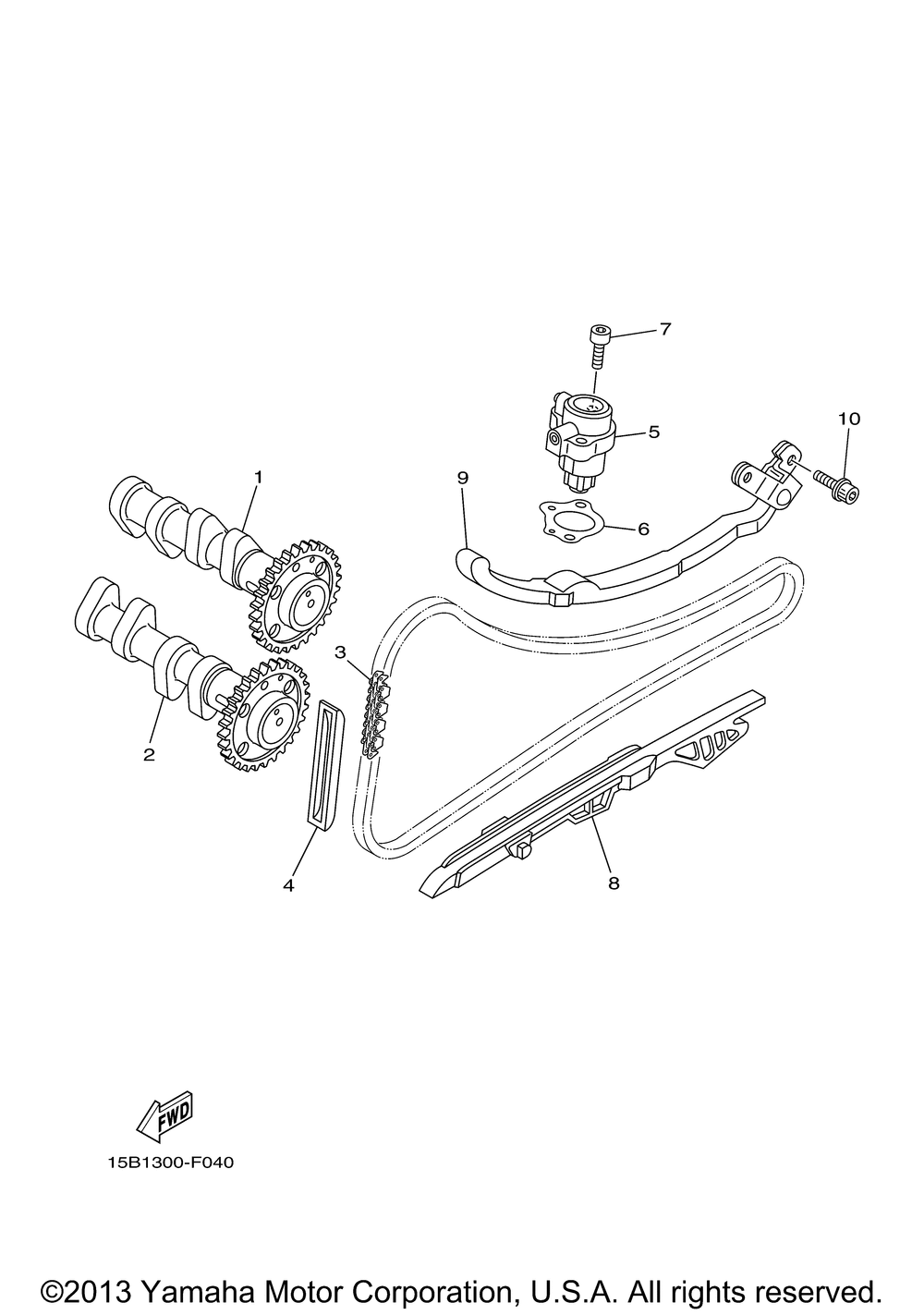 Camshaft chain