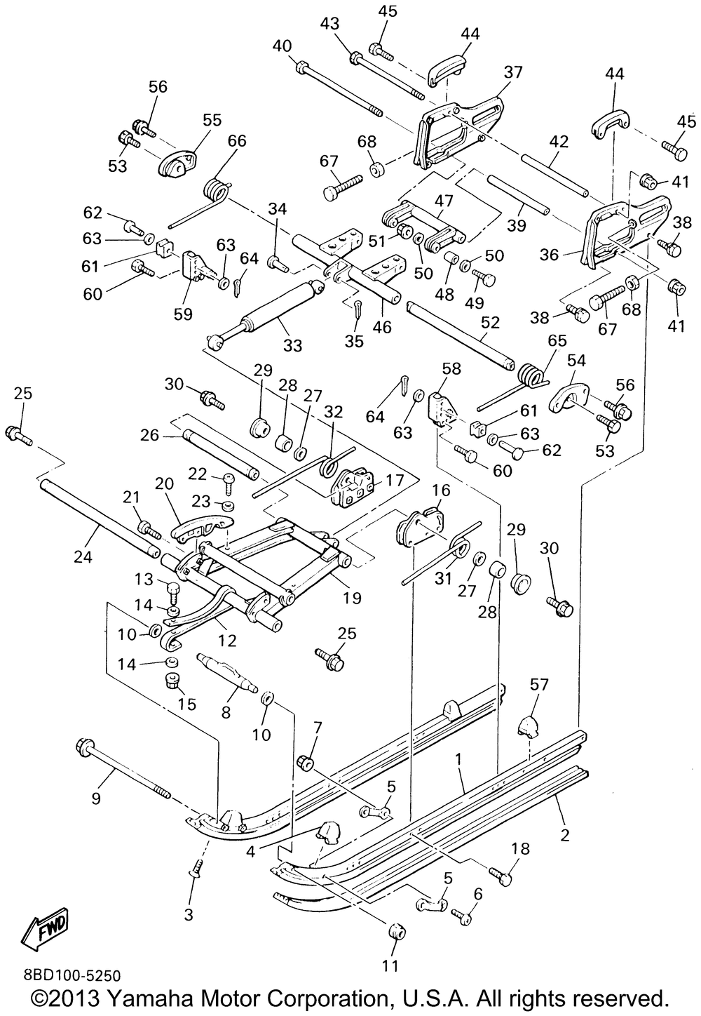 Track suspension 2