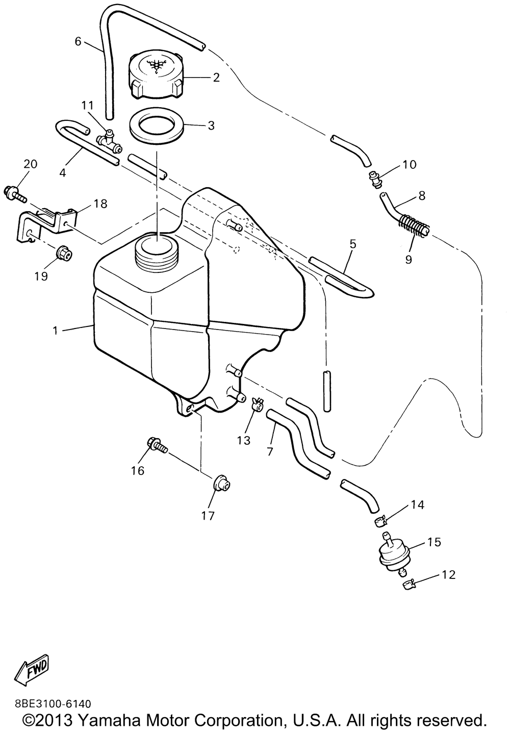 Oil tank