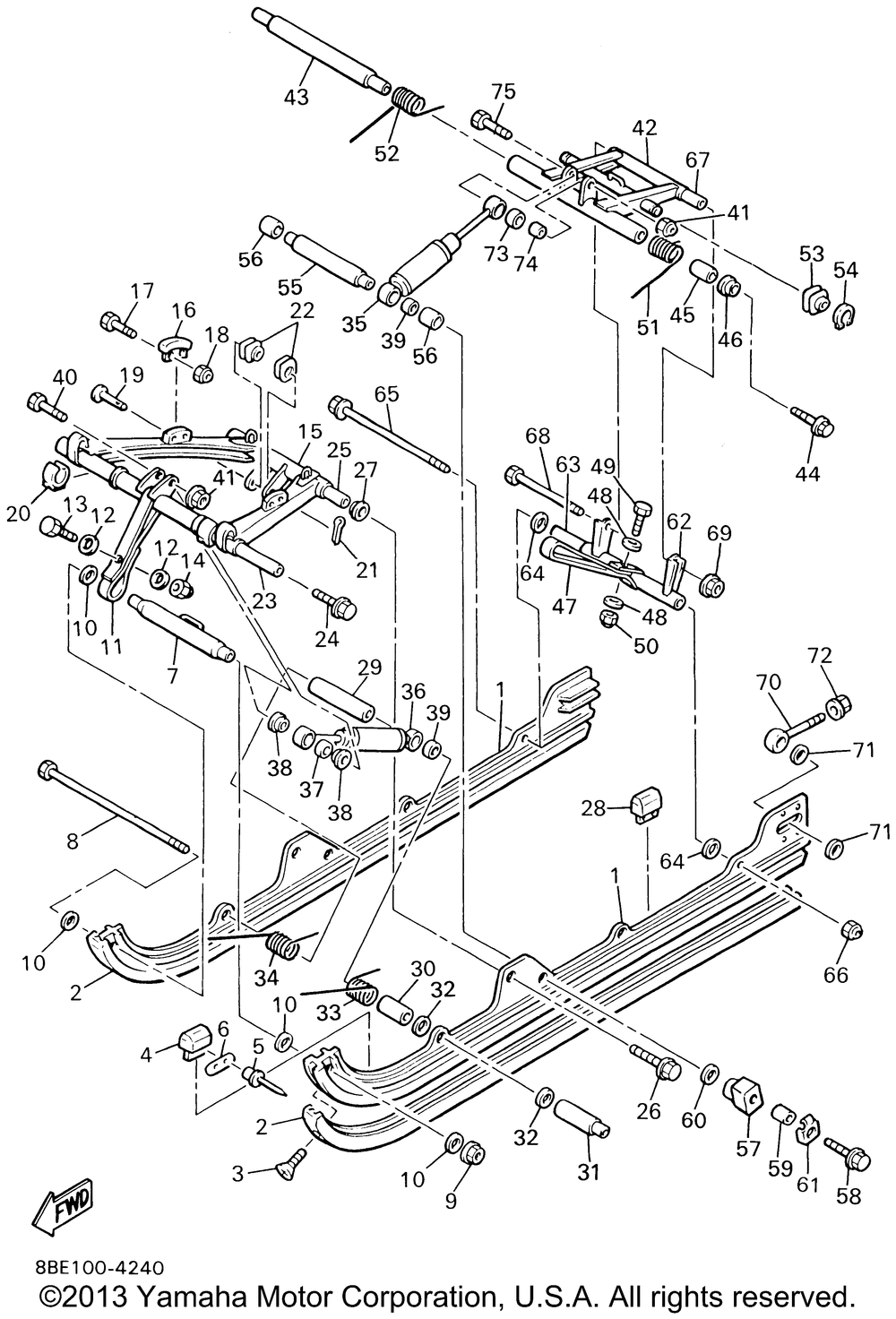 Track suspension 2