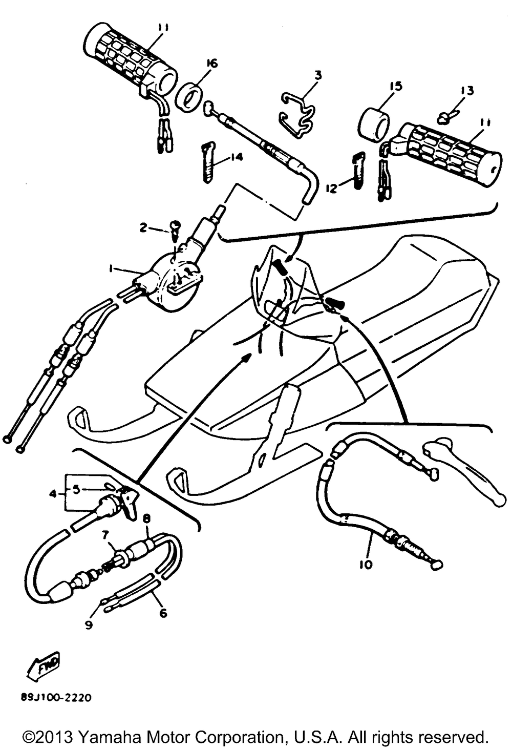 Control cable