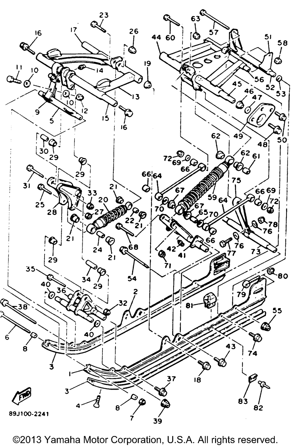 Track suspension 2