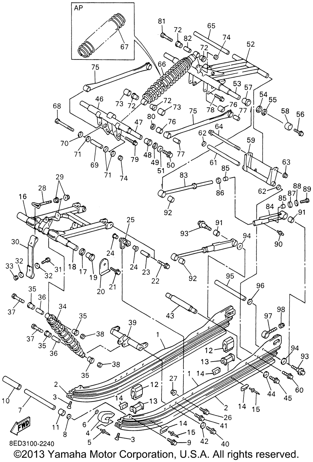 Track suspension 2