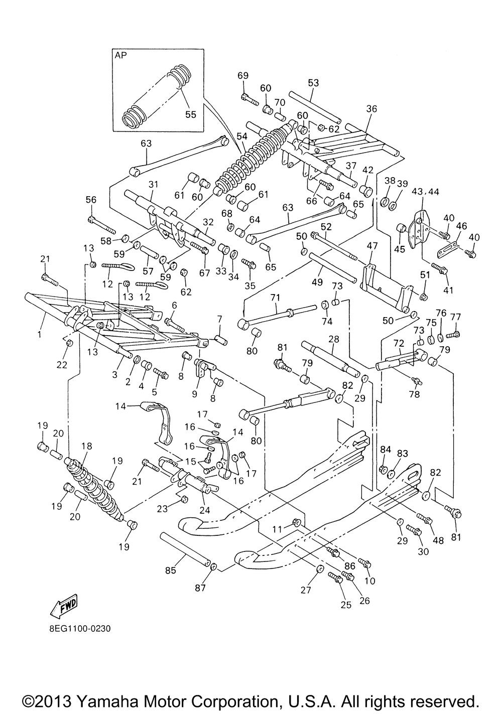 Track suspension 2