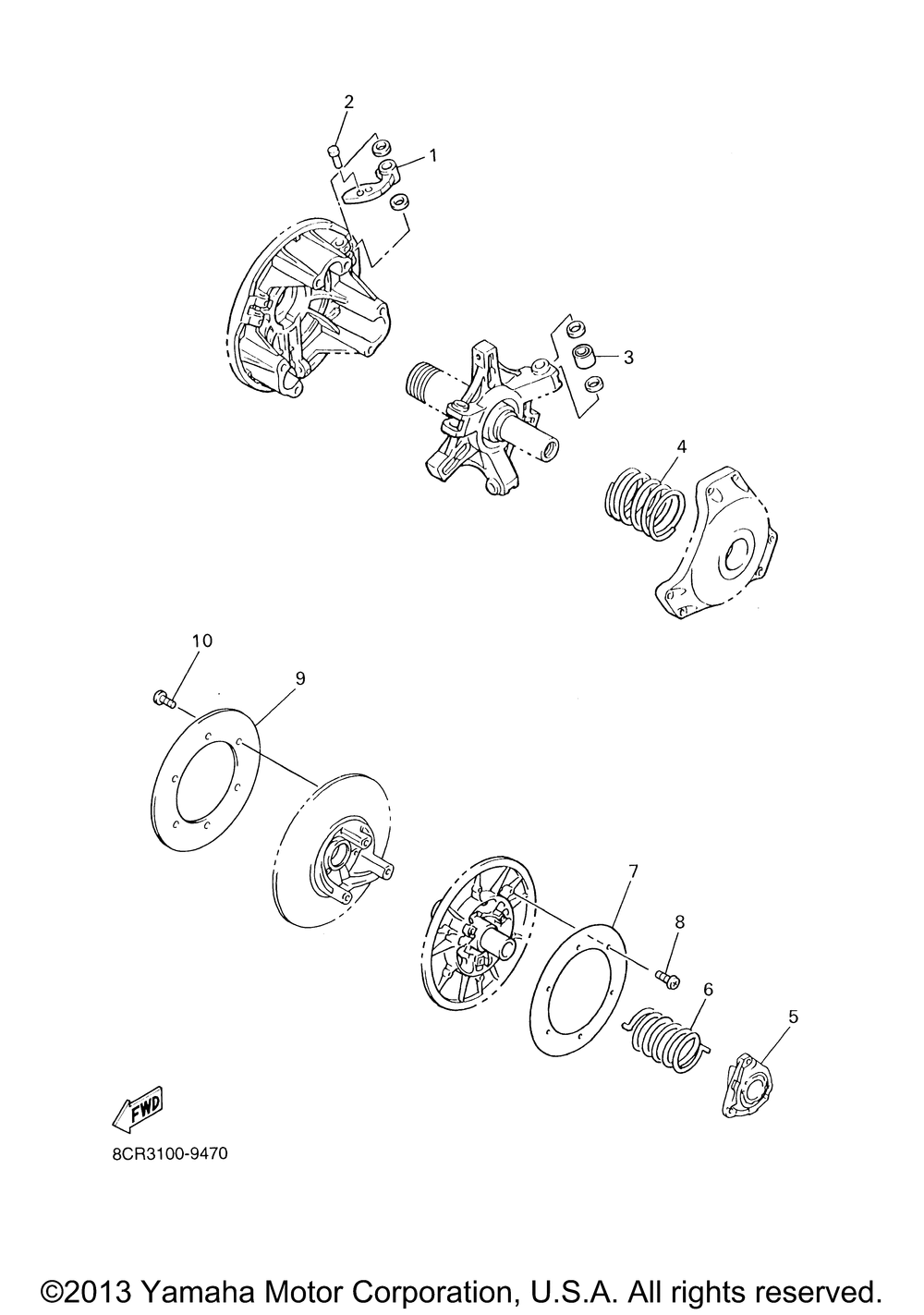 Alternate drive setting 1