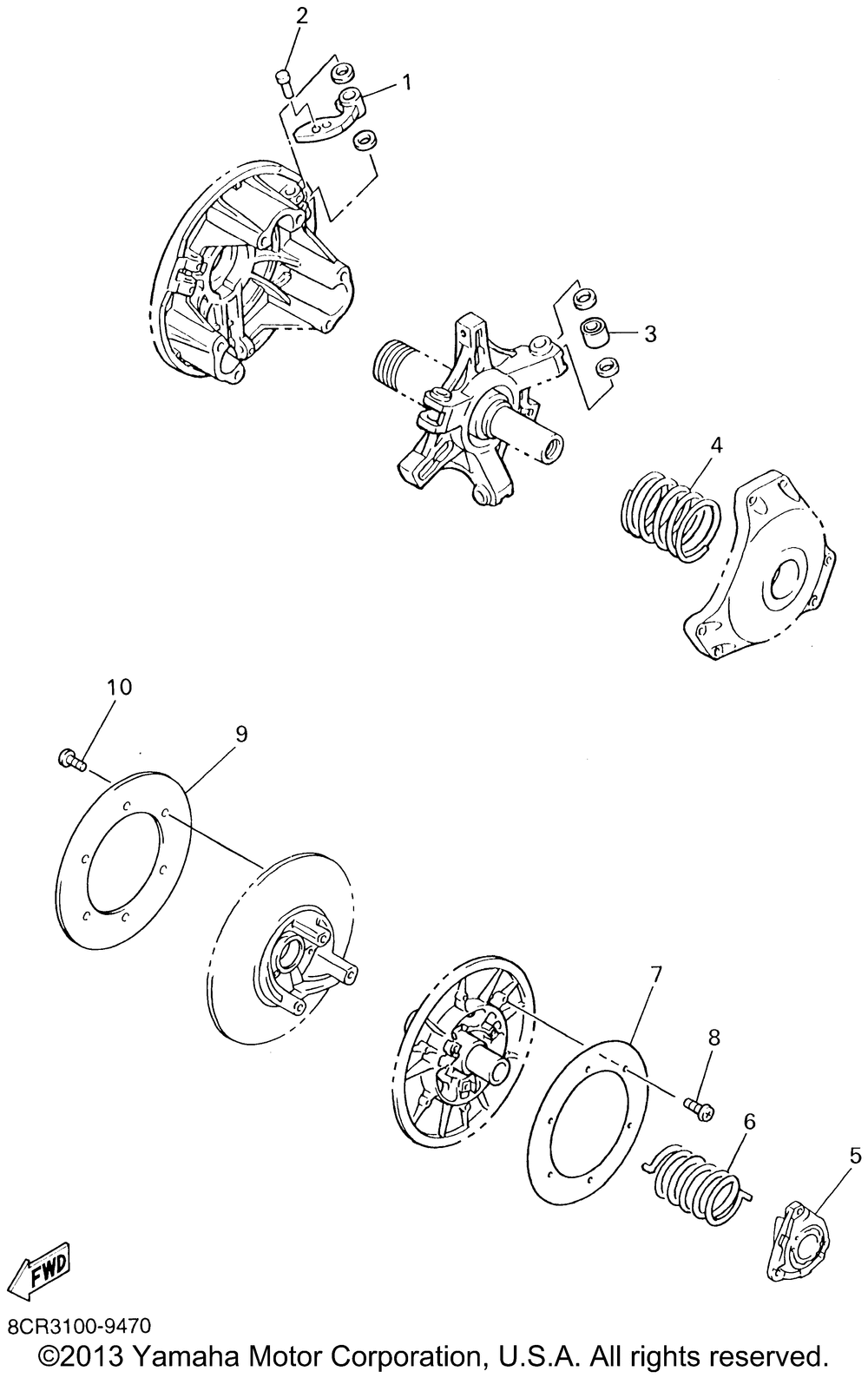 Alternate drive setting 1