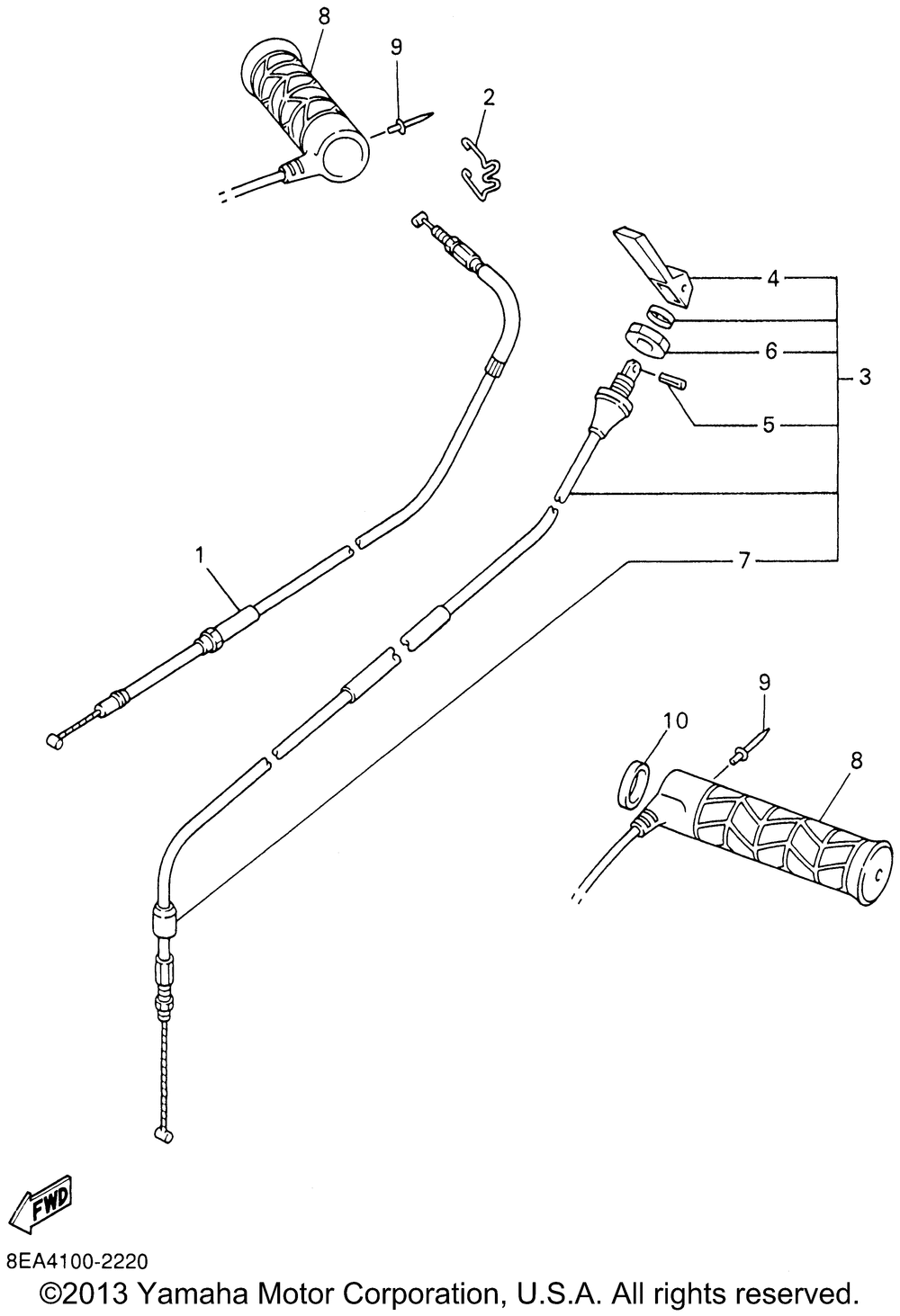 Control cable