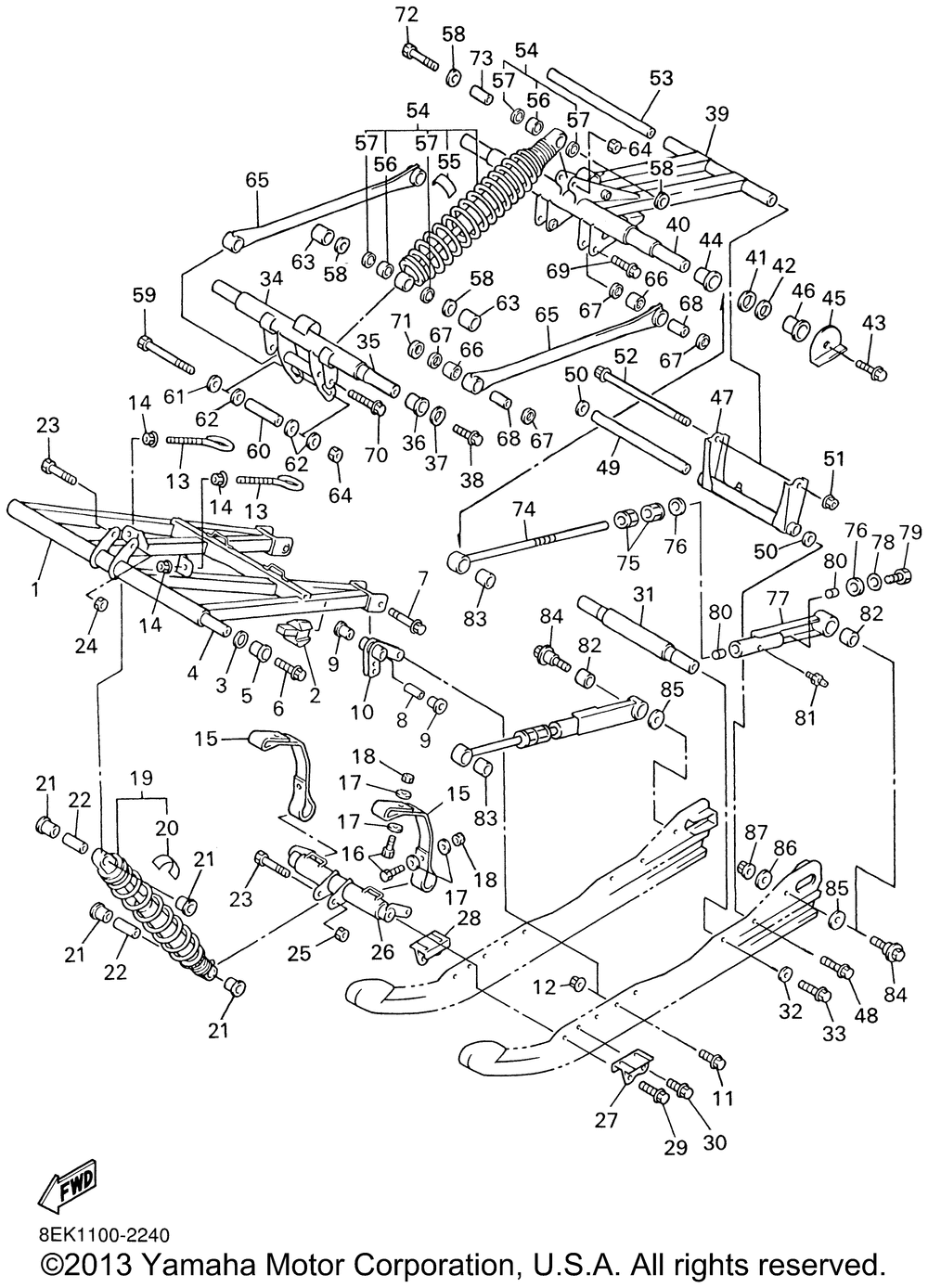 Track suspension 2