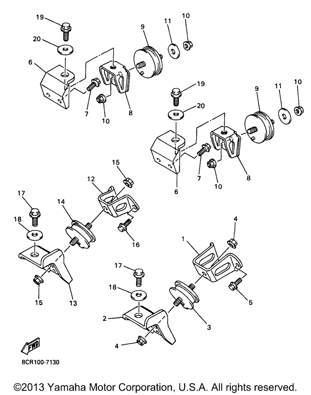 Engine bracket