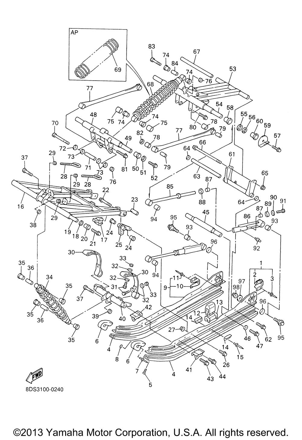 Track suspension 2