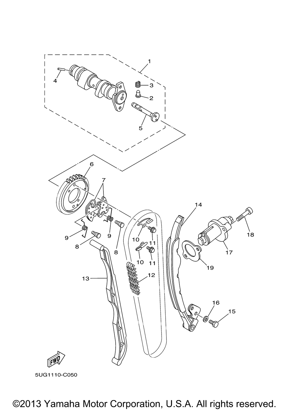 Camshaft chain