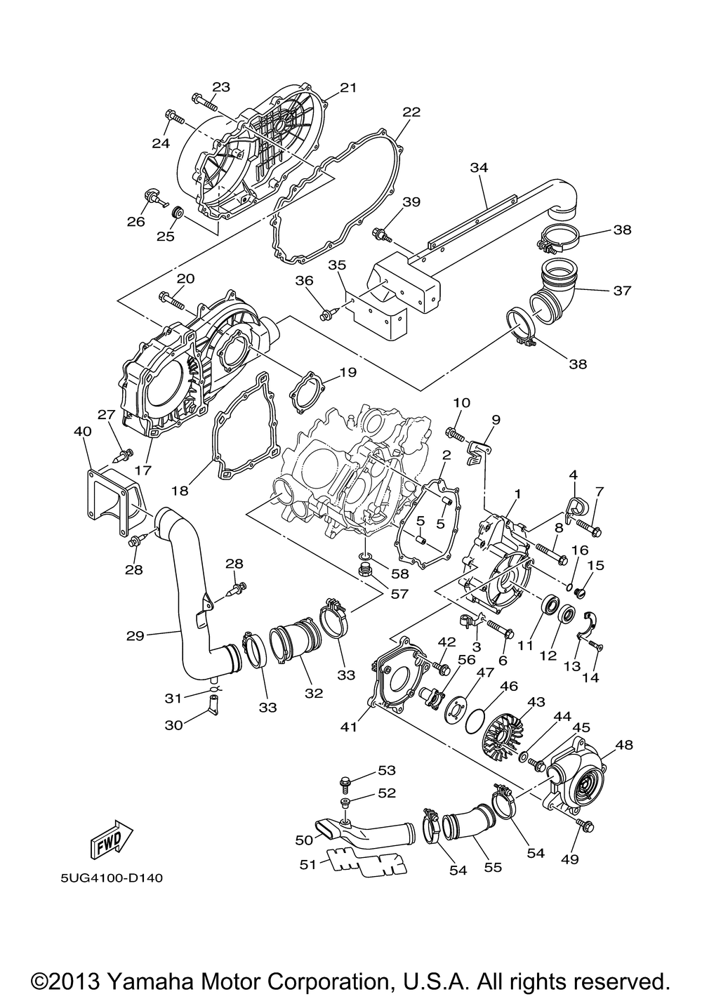 Crankcase cover 1