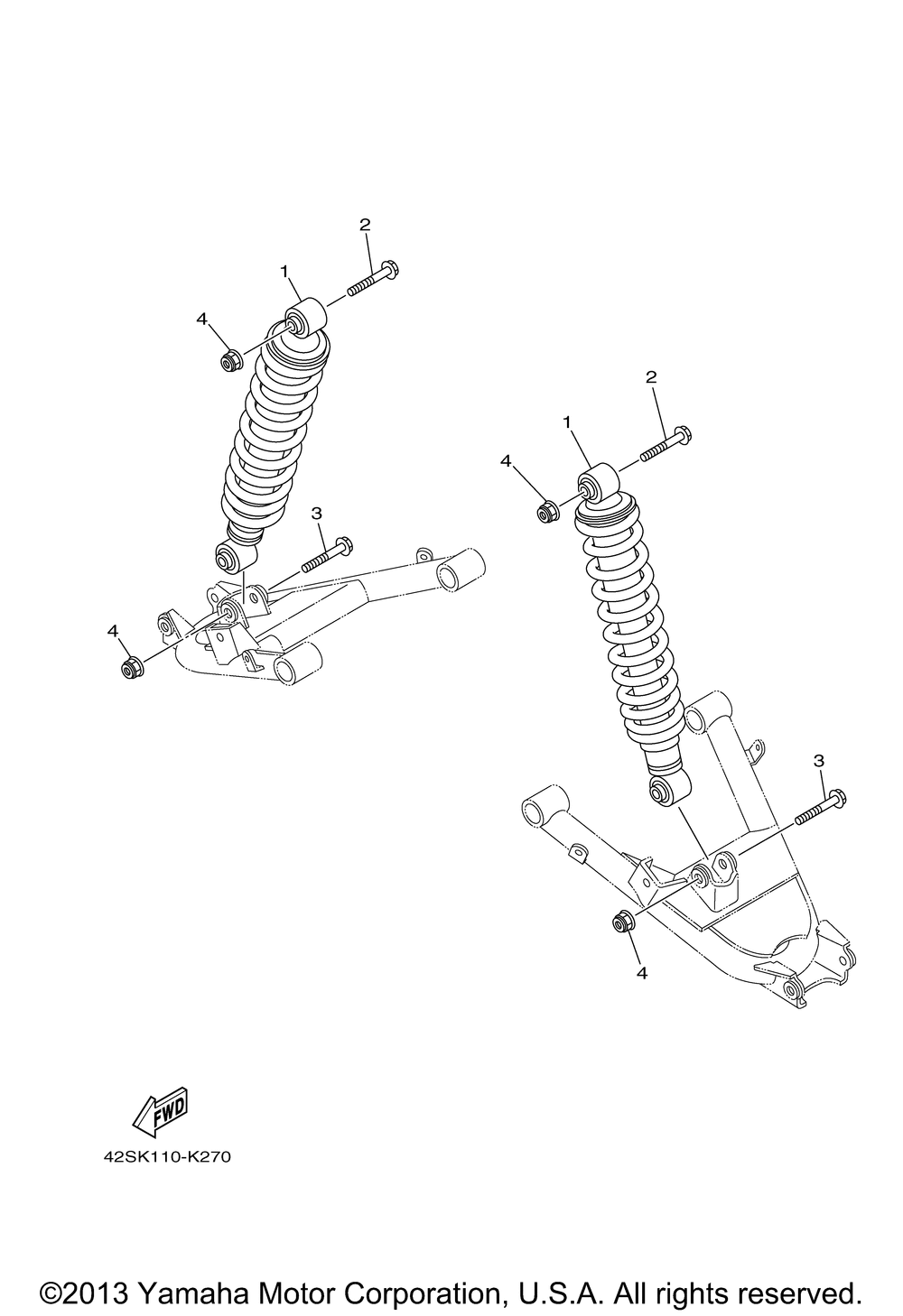 Rear suspension