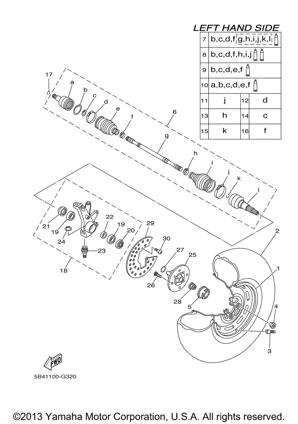 Front wheel