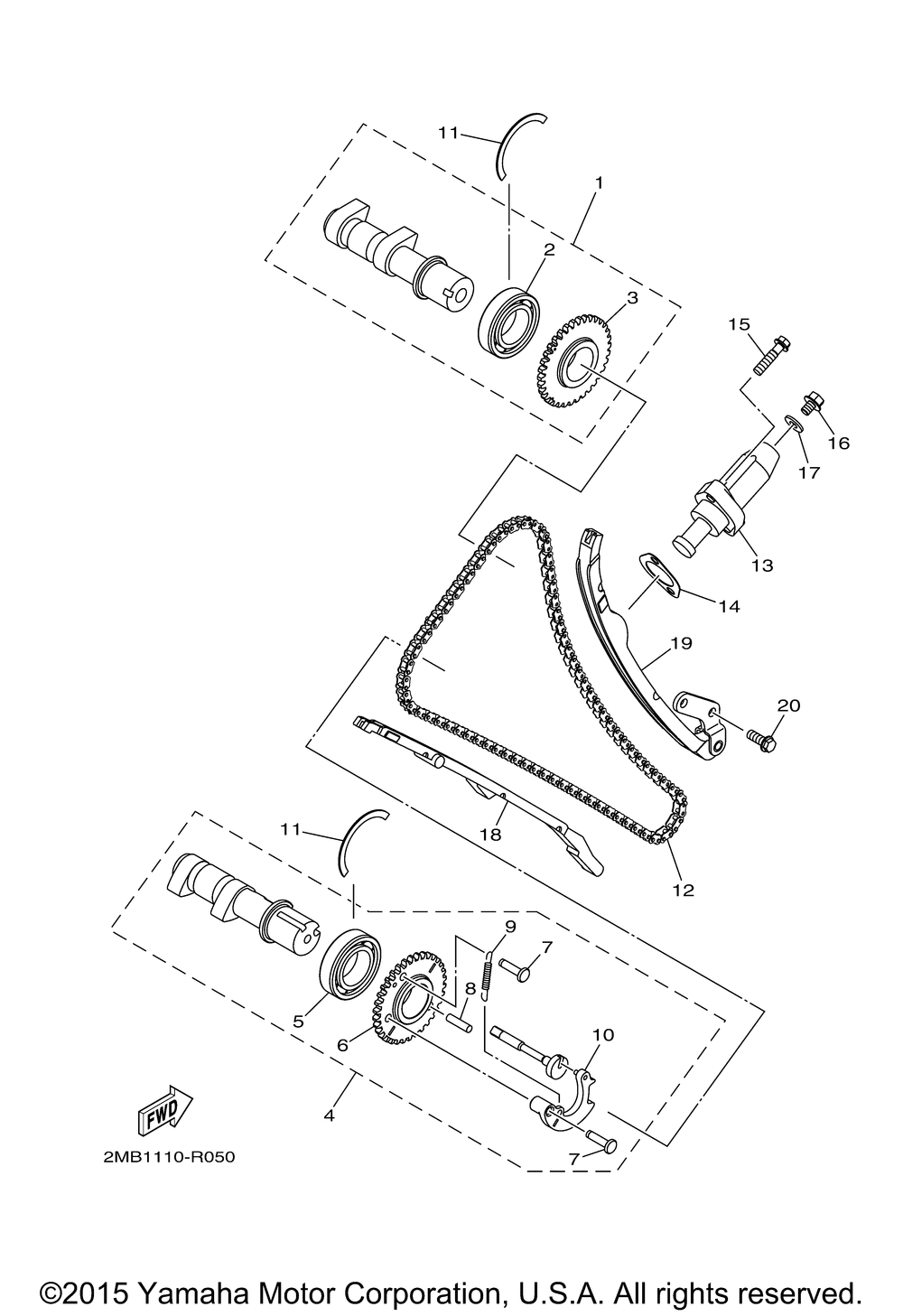 Camshaft chain