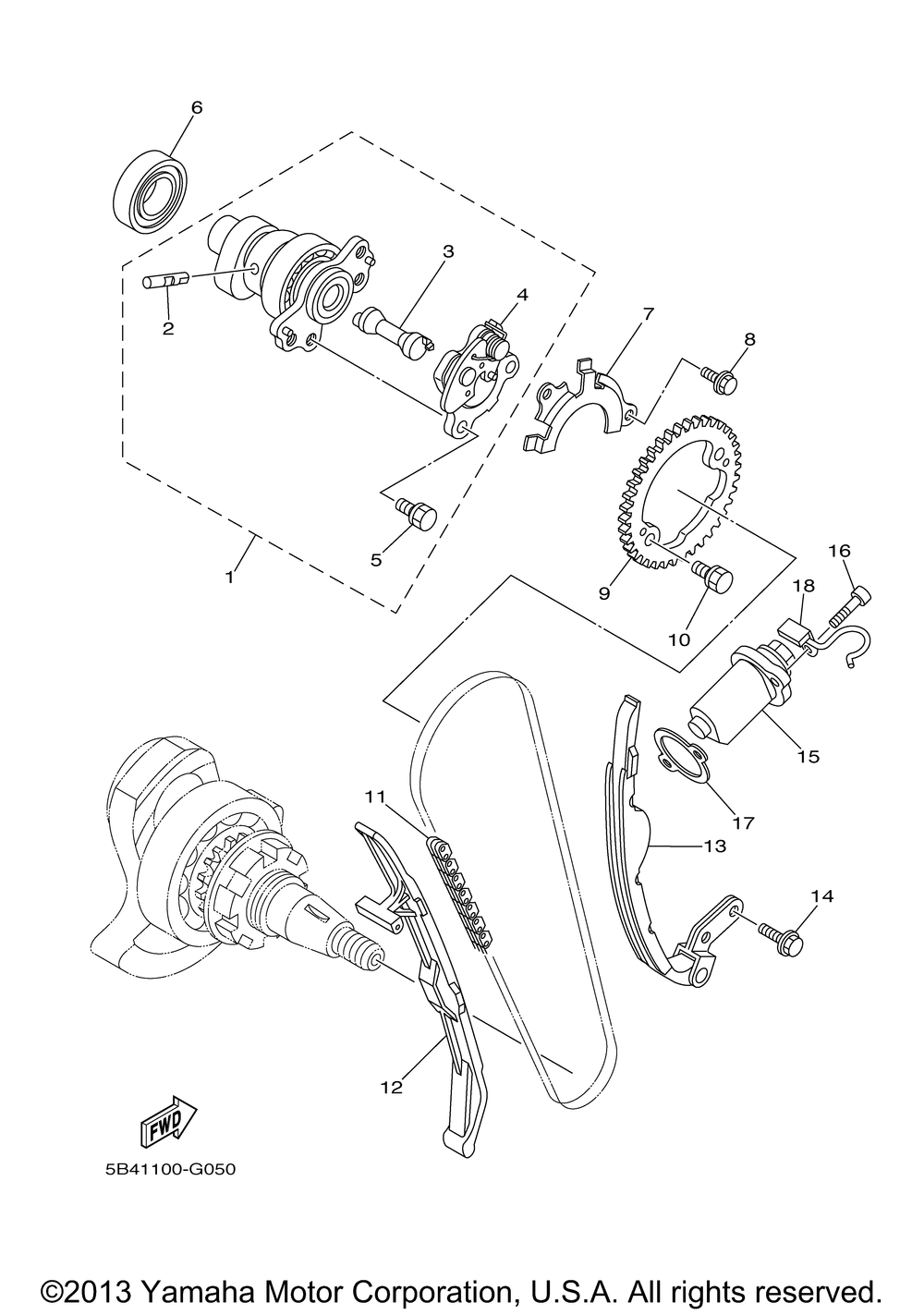 Camshaft chain