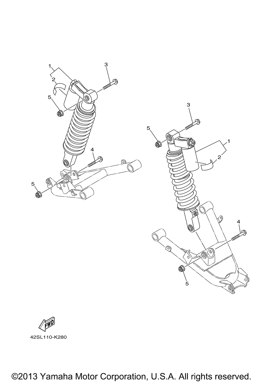 Rear suspension