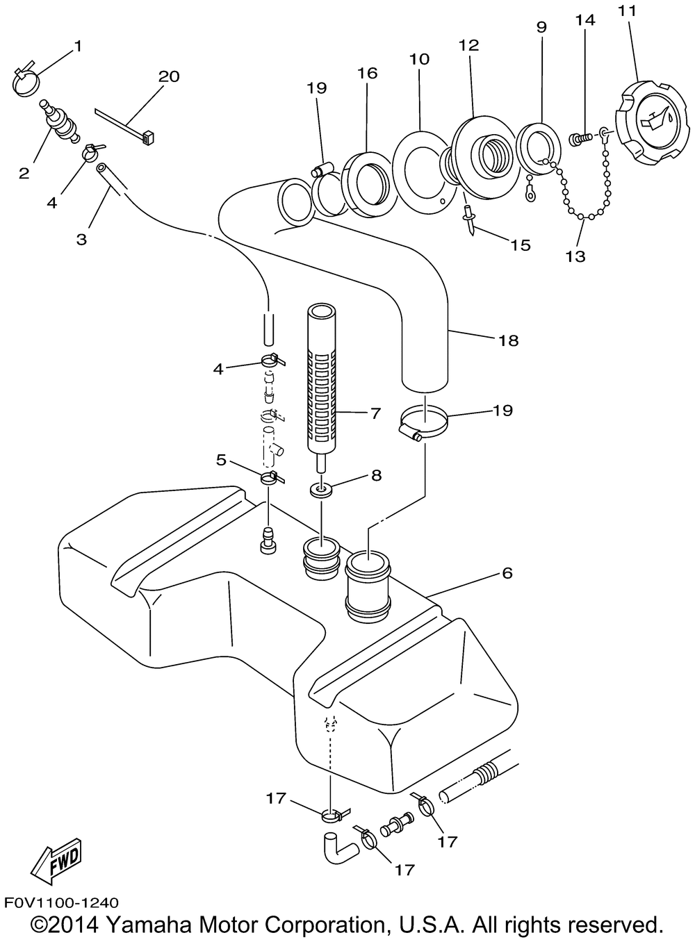 Oil tank