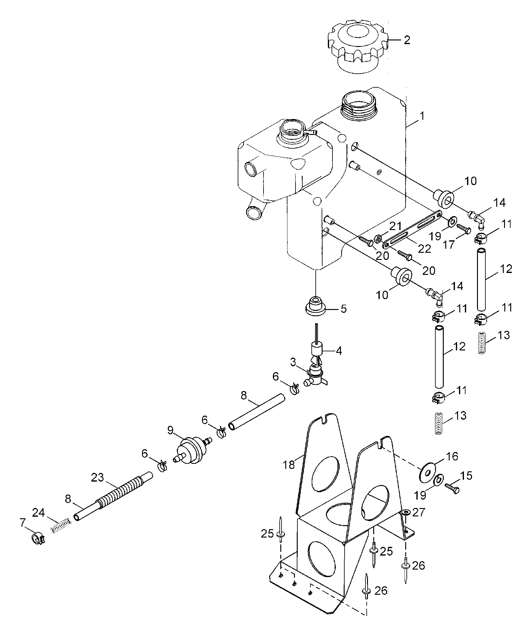 Oil tank