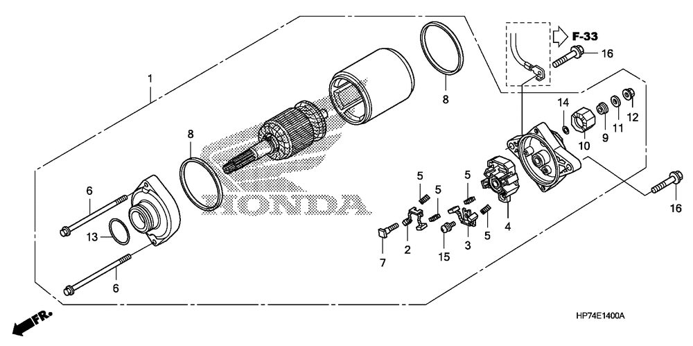 Starter motor