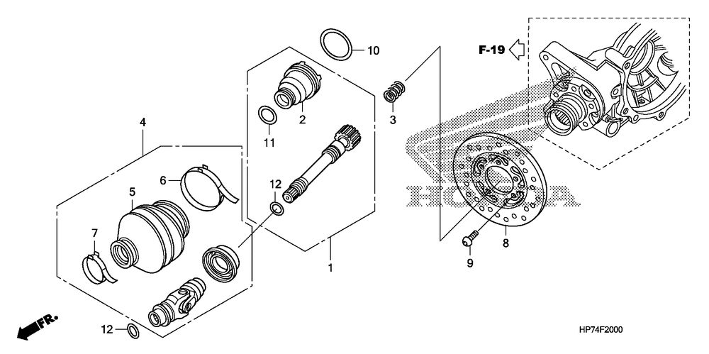 Propeller shaft