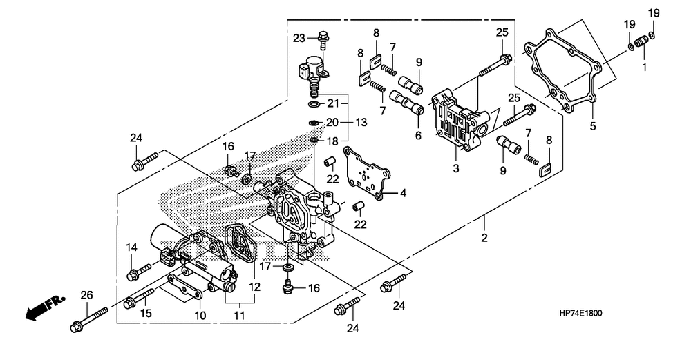 Main valve body